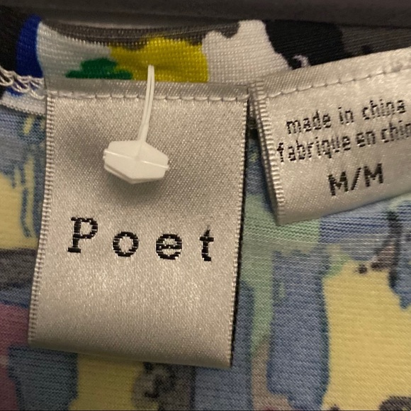 POET dress size medium ๐Faux wrap - Picture 4 of 14